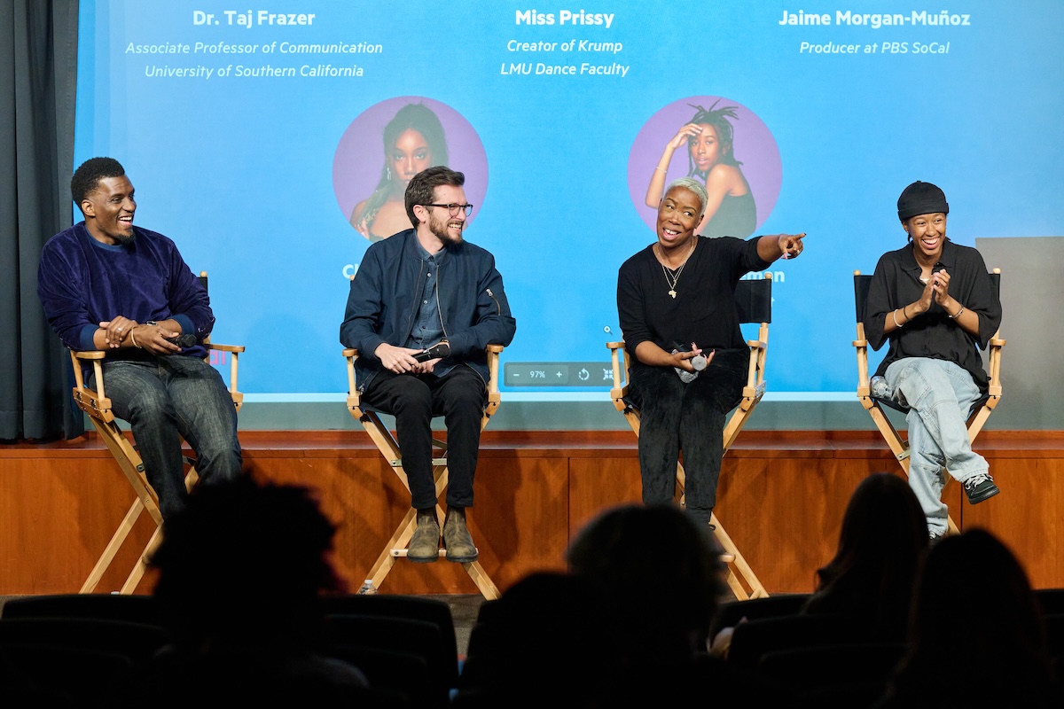 PBS screening of “Outside the Lyrics: Krump” with LMU Dance faculty, “Miss Prissy”